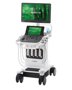 高性能超音波診断装置「Aplio me」